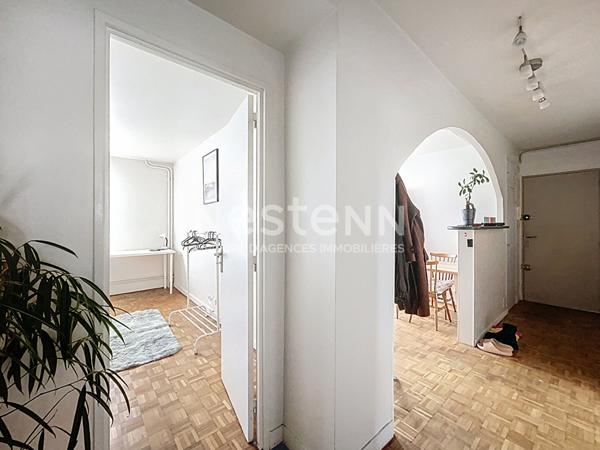 Brest: bel appartement T3 dans le secteur de Montaigne-saint Luc