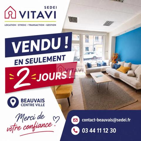 Appartement à vendre à Beauvais (60000)