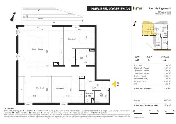 Vente / Appartement T4