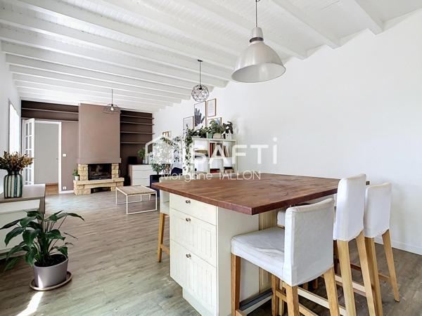 Maison familiale avec jardin