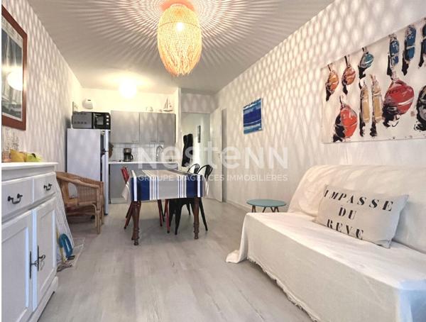 Appartement Les Sables D Olonne Les Présidents 1 pièce 32 m² terrasse vue latérale mer