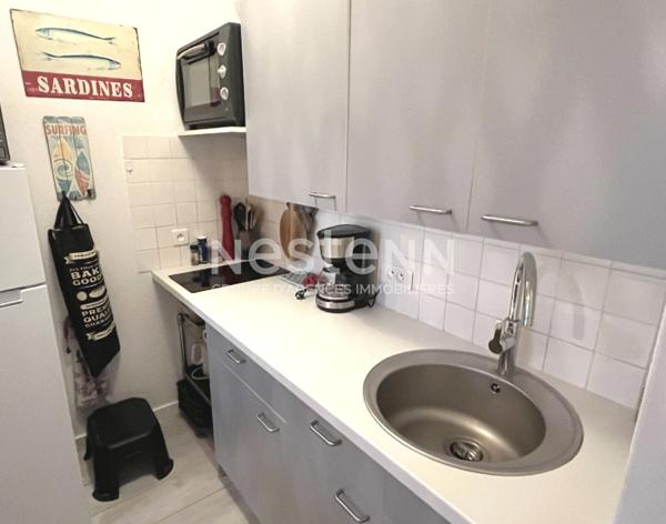 Appartement Les Sables D Olonne Les Présidents 1 pièce 32 m² terrasse vue latérale mer