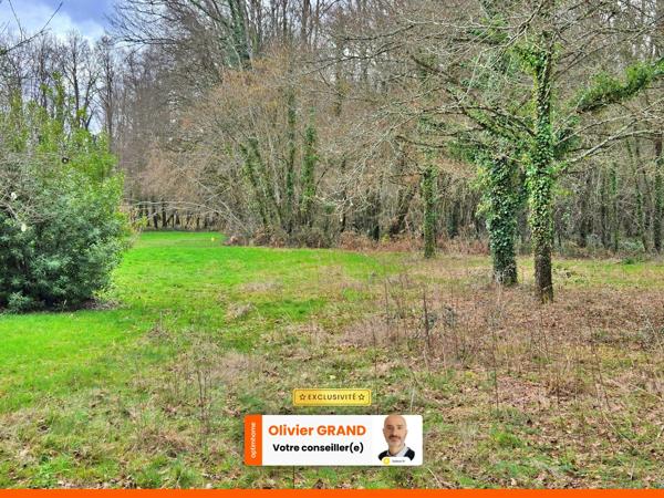 TERRAIN 1200M² - ENVIRONNEMENT CAMPAGNE ET BOISE