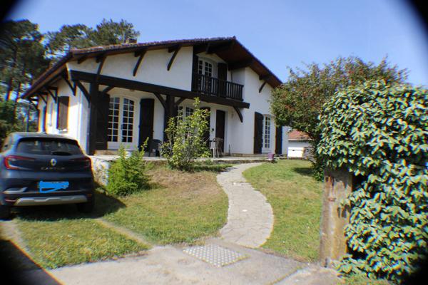 MIMIZAN (40)-Maison basco-landaise de charme - 138 m2 -avec grand sous-sol – Quartier recherché, proche océan et commodités