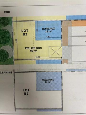 Location                                                      Local commercial
                        
                     3 pièces                      161 m2                     à Décines-Charpieu