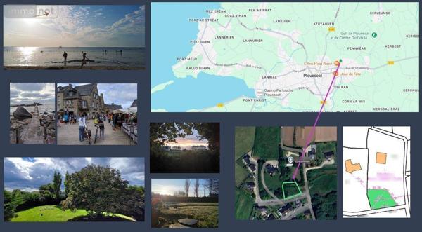 Terrain à Batir à vendre à Plouescat dans le Finistère (29430), ref : 29094-1026