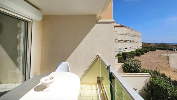 Appartement vue mer dans résidence avec piscine à Saint-Cyprien
