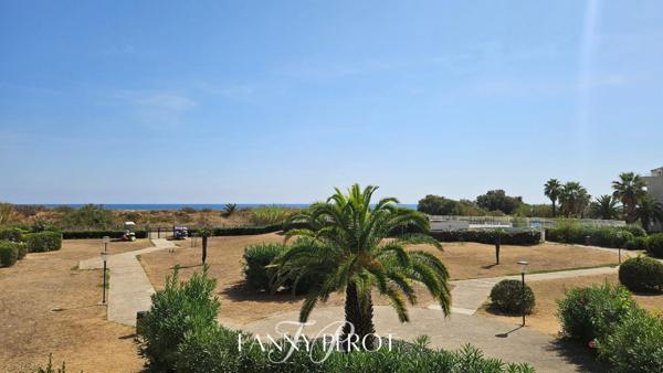 Appartement vue mer dans résidence avec piscine à Saint-Cyprien