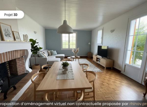 Maison à vendre |  Fléac |  4 pièces | 99 m²