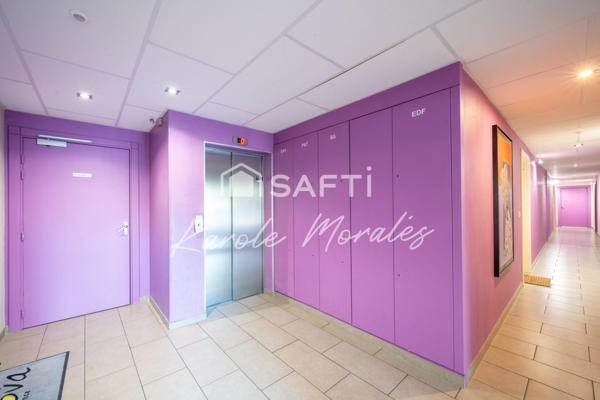 PERPIGNAN, DANS BELLE RESIDENCE, T3 AVEC PLACE DE PARKING PRIVE