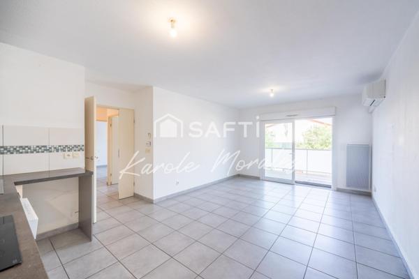 PERPIGNAN, DANS BELLE RESIDENCE, T3 AVEC PLACE DE PARKING PRIVE