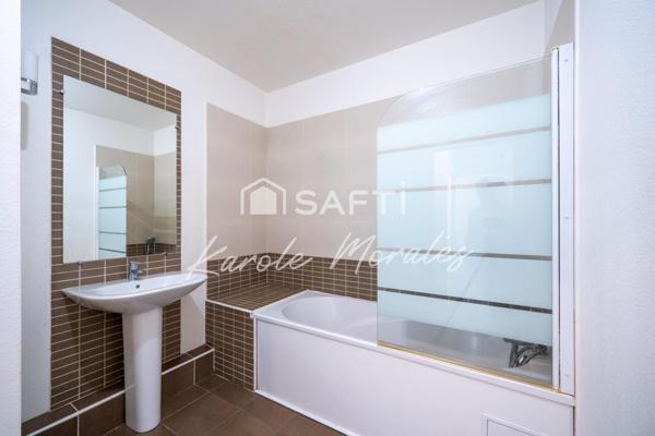 PERPIGNAN, DANS BELLE RESIDENCE, T3 AVEC PLACE DE PARKING PRIVE