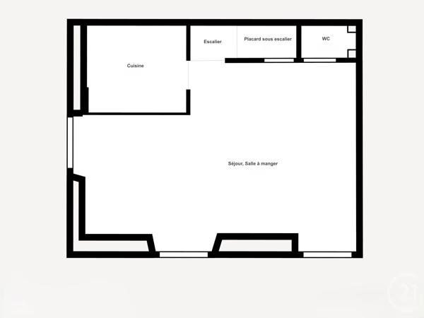 Appartement F2 Bis à vendre  2 pièces - 48,95 m 2   LE CROISIC  - 44