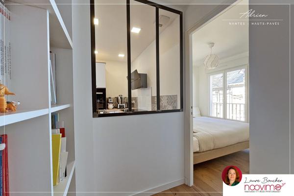 3 pièces en dernier étage avec balcon au calme du quartier Hauts-Pavés