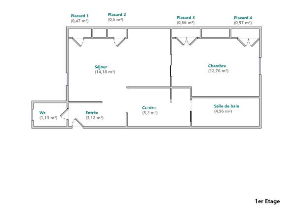 Appartement
         2 pièces
        - 45 m² Exclusivité 239 000 € *