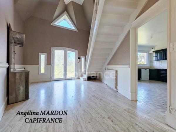 BOLBEC - Maison d’architecte T6 avec vie de plain-pied – 169 m² habitables + 110 m2 de sous sol