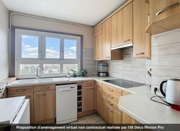 Appartement familial 4 pièces avec balcon