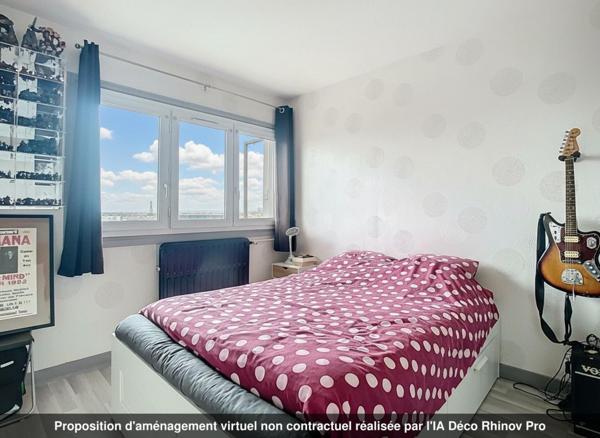 Appartement familial 4 pièces avec balcon