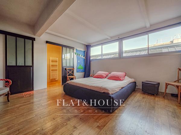 LOFT DUPLEX - 130 m² - 3 ch, 1 bureau - Zola / Mellinet –