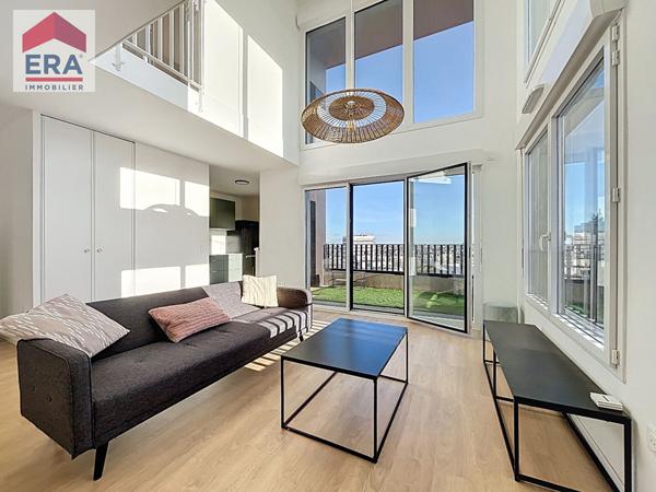 A VENDRE - DUPLEX DERNIER ETAGE + TERRASSE + PARKING