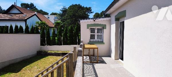 Maison individuelle de 71m² avec terrasse plein SUD + jardin + parking à STELLA-PLAGE