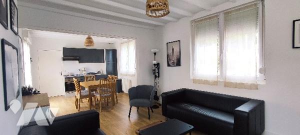 Maison individuelle de 71m² avec terrasse plein SUD + jardin + parking à STELLA-PLAGE