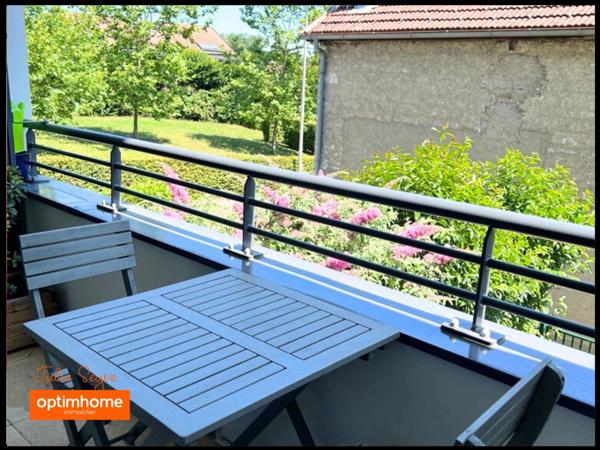 Location meublée T2 – 38 m² + terrasse + Cave + Parking – Centre-ville de Cessy
