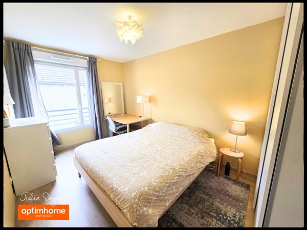 Location meublée T2 – 38 m² + terrasse + Cave + Parking – Centre-ville de Cessy