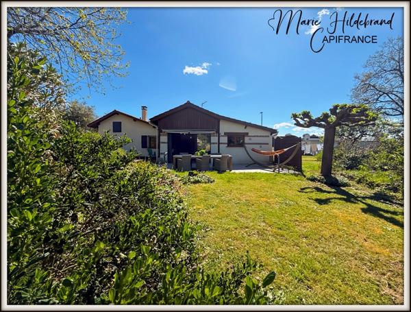 VALENCE D’AGEN – Maison 127 m² – Lumineuse – Espaces Atypiques – Terrasse -Jardin et Double Garage