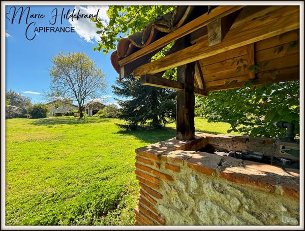 VALENCE D’AGEN – Maison 127 m² – Lumineuse – Espaces Atypiques – Terrasse -Jardin et Double Garage