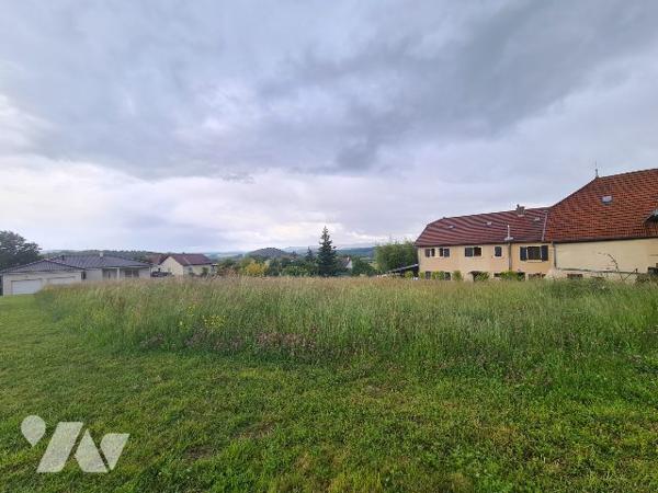 Terrain constructible de 1 132 m² – Champoux (proche Besançon)