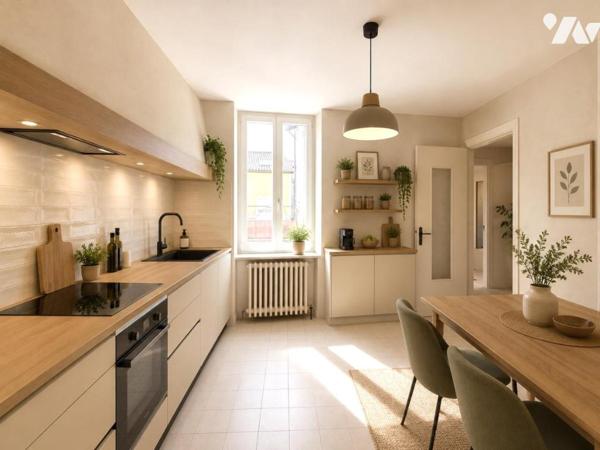 Maison en pisé - résidence principale + investissement locatif – Meyzieu Centre