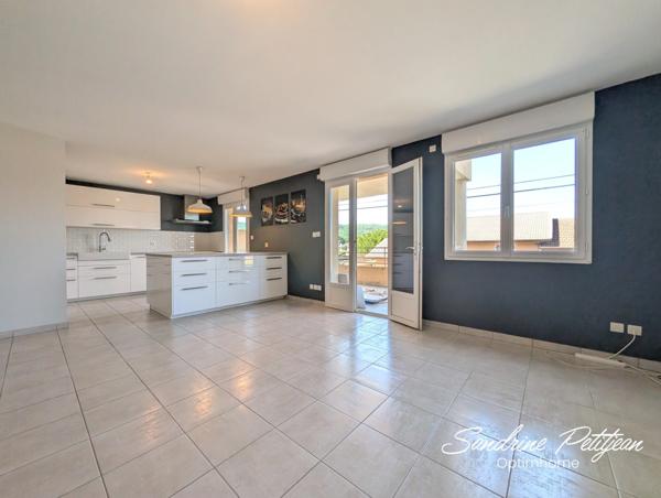 A vendre appartement T4 Lumineux de 91 m² avec Terrasse et Garage – Ambérieu-en-Bugey