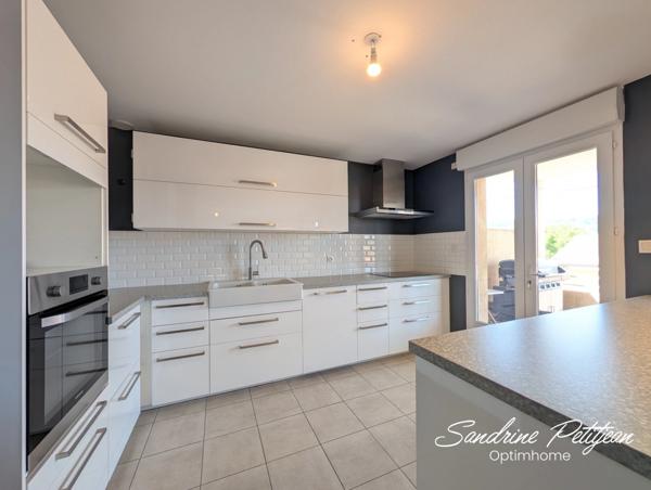 A vendre appartement T4 Lumineux de 91 m² avec Terrasse et Garage – Ambérieu-en-Bugey