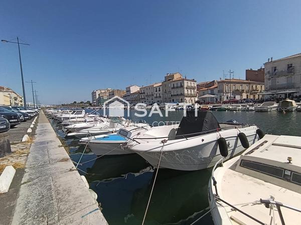 34 200 Sète – T4 traversant avec loggia, balcon et parking