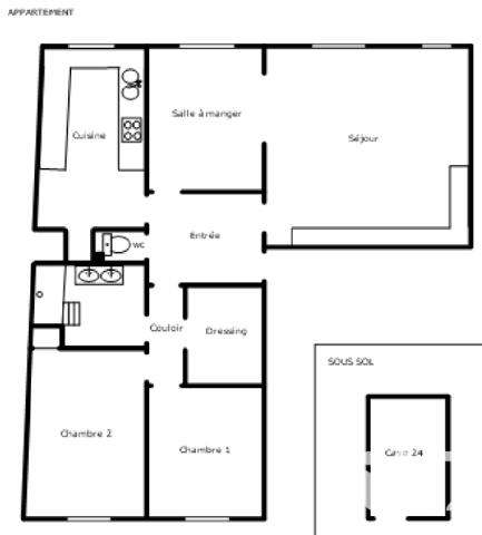 Appartement à vendre 5 pièces 118 m² Le Mans