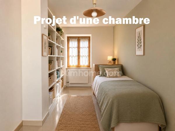 Maison ancienne de 47m² en duplex et mitoyenne des 2 cotés avec une dépendance, au calme à vendre 3 pièces ANGERVILLIERS (91)