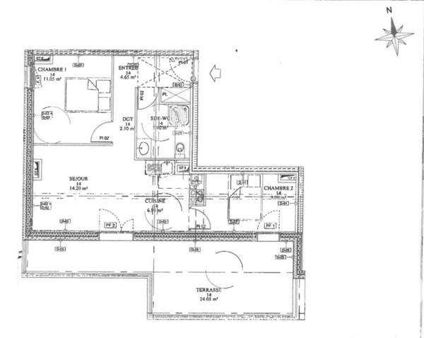 Appartement à vendre 3 pièces 54 m² Savigny-sur-Orge