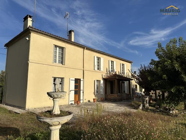 Charme et Potentiel à la Campagne – Maison en Pierre avec T2 Attenant - MARMANDE