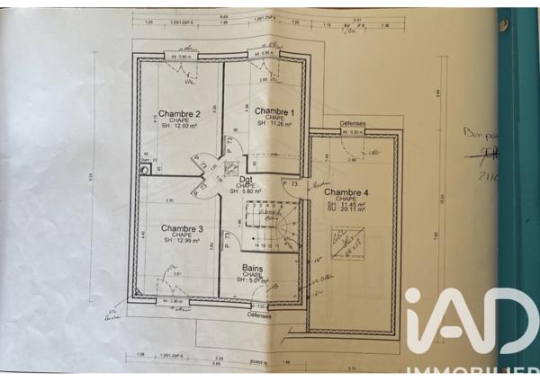 Maison à vendre 5 pièces 120 m² Saint-Marcellin