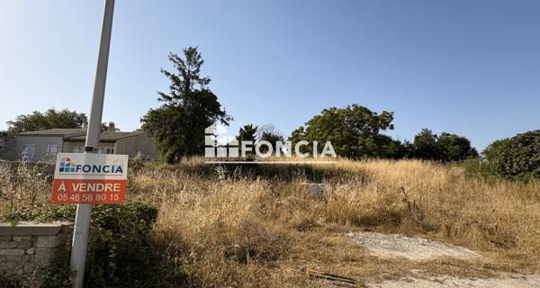 À vendre Terrain 630 m² - Thairé 17290