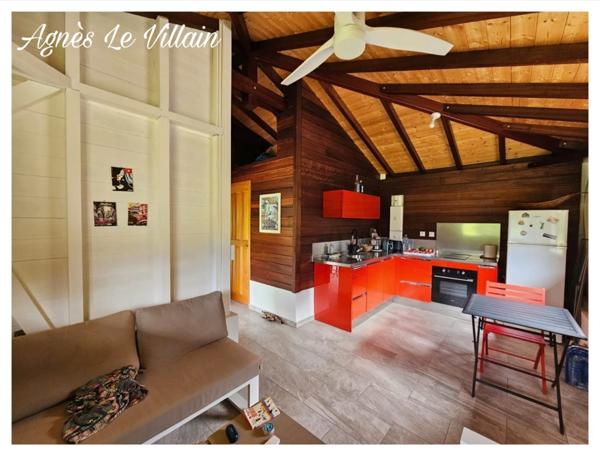 Terrain Plat avec Maisonnette proche Plage de Grande Anse