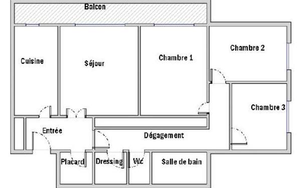Appartement à vendre    4 pièces • 84,71 m2 Paris 11