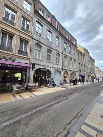 Local commercial loué centre-ville Besançon idéal investisseur