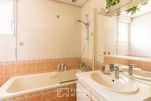 Appartement meublé de 98 m² à Carquefou avec superbe terrasse de 100 m²