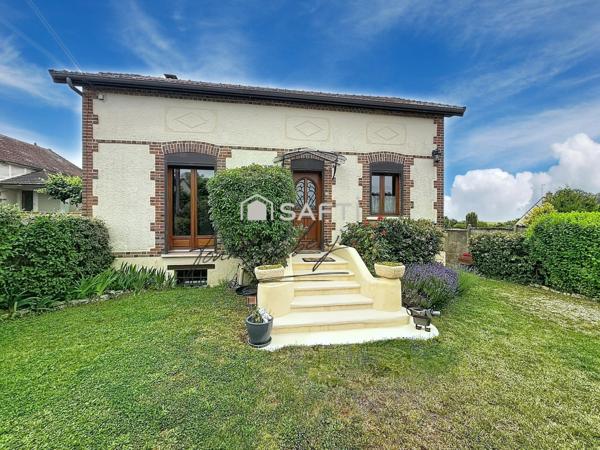Maison familiale 3 chambres avec jardin de plus de 1 000 m²