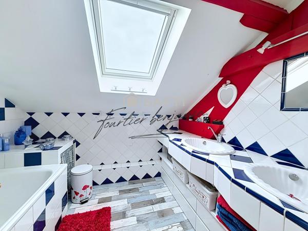 Maison familiale 3 chambres avec jardin de plus de 1 000 m²