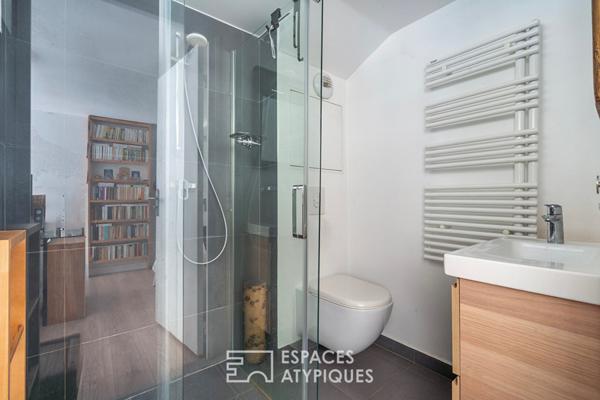 Loft en duplex avec jardin bucolique en coeur de ville