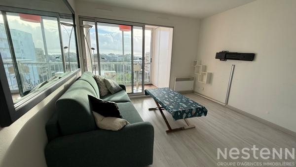 QUIBERON - Vue mer - T1 bis de 25 m² proche de la grande Plage avec un parking