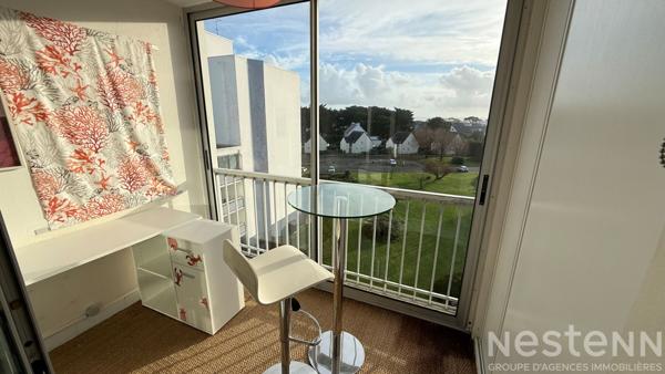 QUIBERON - Vue mer - T1 bis de 25 m² proche de la grande Plage avec un parking